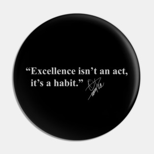 Quincy Jones Quote Pin