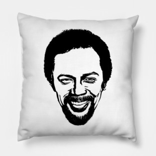 Quincy Jones / Retro Fan Design Pillow