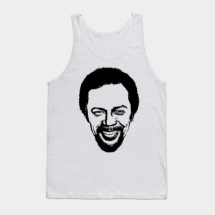 Quincy Jones / Retro Fan Design Tank Top