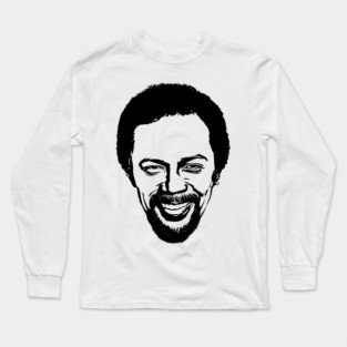 Quincy Jones / Retro Fan Design Long Sleeve T-Shirt