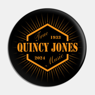 ND Quincy Jones 1933 2024 Music D5073 Pin