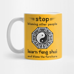 Funny Feng Shui Yin and Yang Mug