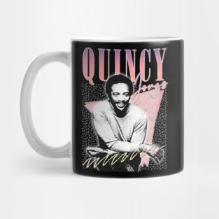 Quincy Jones - 80s Aesthetic Fan Design Mug