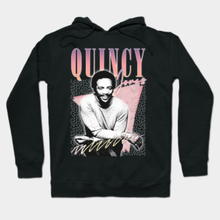 Quincy Jones - 80s Aesthetic Fan Design Hoodie