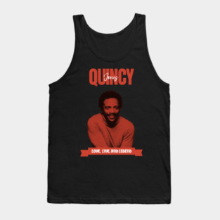 Quincy Jones / Retro Style Tank Top