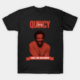 Quincy Jones / Retro Style T-Shirt