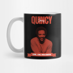 Quincy Jones / Retro Style Mug