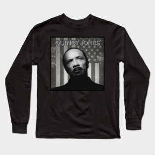 Quincy Jones / Jazz Music Long Sleeve T-Shirt