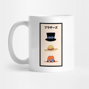 Luffy Sabo and Ace One Piece Mug