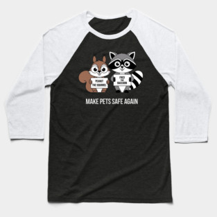 Peanut-the-squirrel Baseball T-Shirt