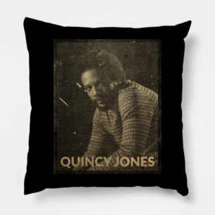 Quincy Jones / Classic Style Pillow