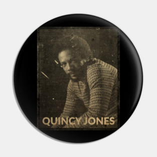 Quincy Jones / Classic Style Pin