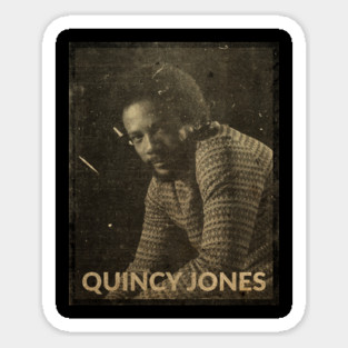 Quincy Jones / Classic Style Sticker