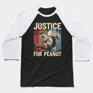 JUSTICE FOR PEANUT Baseball T-Shirt