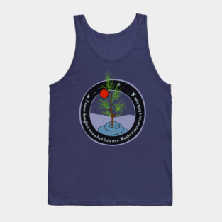 Sentimental Christmas Tree Tank Top