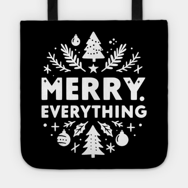 Merry Everything Tote by Frank Ring