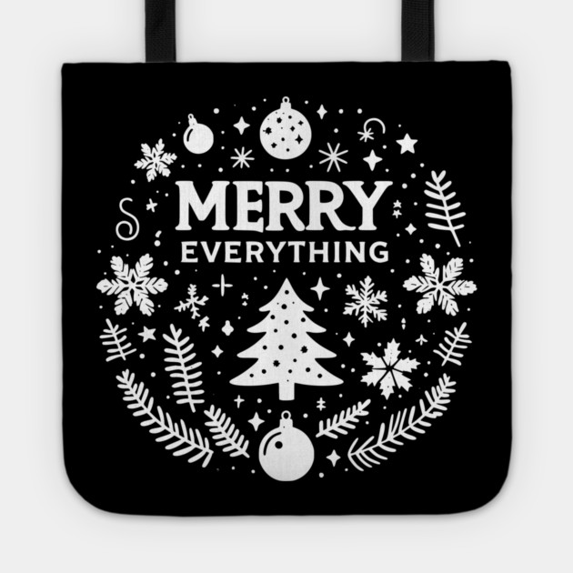 Merry Everything Tote by Frank Ring