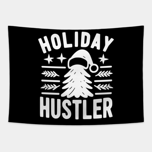 Holiday Hustler Tapestry by Frank Ring