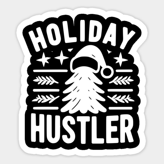 Holiday Hustler Magnet by Frank Ring