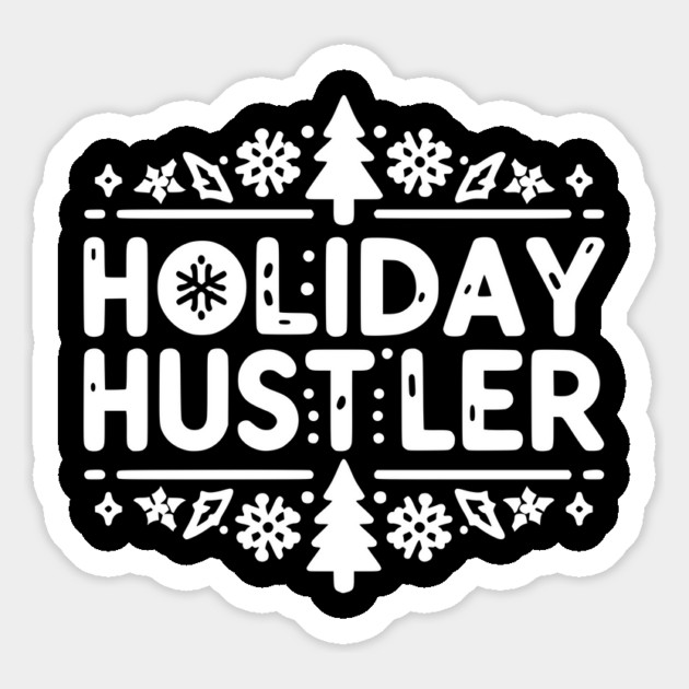 Holiday Hustler Magnet by Frank Ring