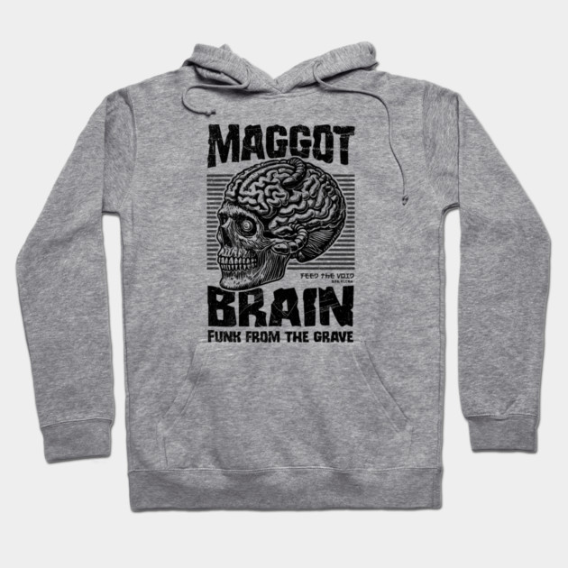 MAGGOT BRAIN Hoodie by artslaves