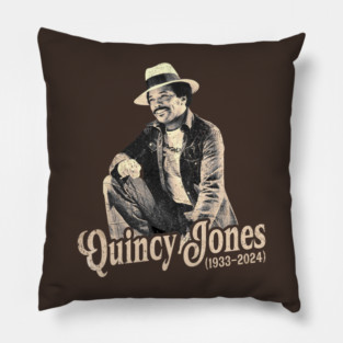 Vintage Quincy Jones Pillow