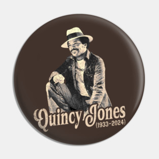 Vintage Quincy Jones Pin