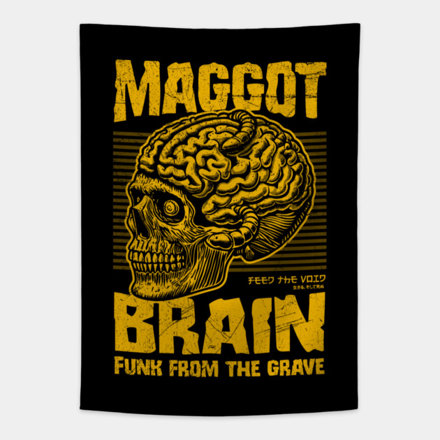 MAGGOT BRAIN Tapestry by artslaves