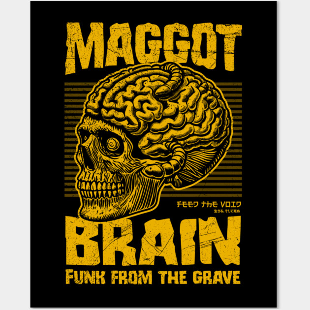 MAGGOT BRAIN Wall Art by artslaves