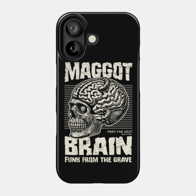 MAGGOT BRAIN Phone Case by artslaves
