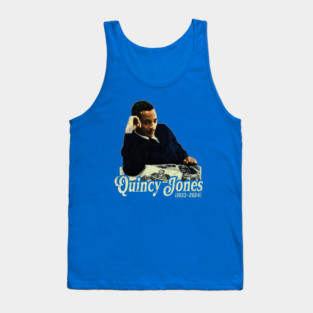 Quincy Jones Rip record producer 1933 2024 Tank Top