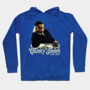 Quincy Jones Rip record producer 1933 2024 Hoodie