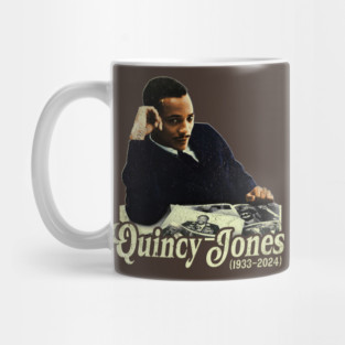 Quincy Jones Rip record producer 1933 2024 Mug