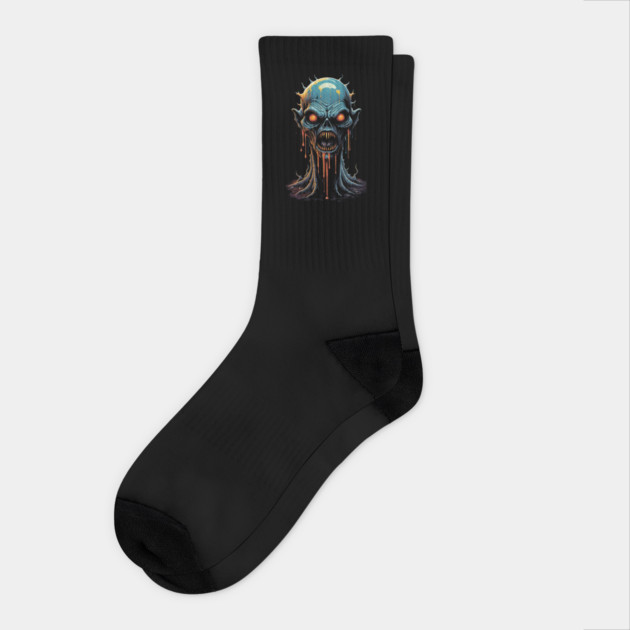 Zombie of Hunger Socks by Grave Digs