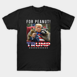 Vote Trump For Peanut The Squirrel T-Shirt
