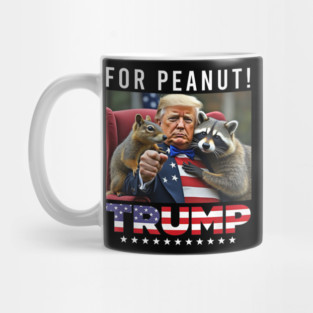 Vote Trump For Peanut The Squirrel Mug