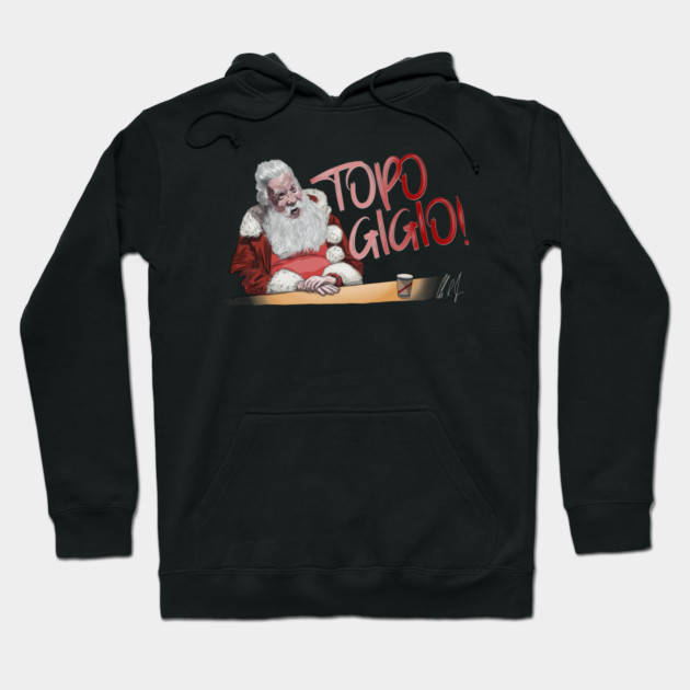 Santa Clause: Topo Gigio Hoodie by 51Deesigns