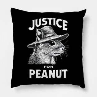 Justice For Peanut The Squirrel - P’nut PNut Peanut Squirrel Pillow