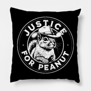 Justice For Peanut The Squirrel - P’nut PNut Peanut Squirrel Pillow