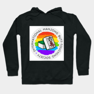 International Mahjong Butt Touching Society Hoodie