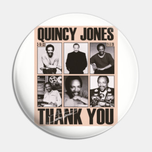 quincy jones thank you Pin