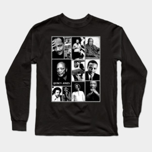 Quincy Jones legend Long Sleeve T-Shirt