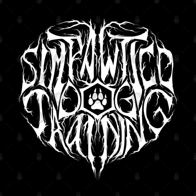 Black Metal Logo by Simpawtico Dog Training