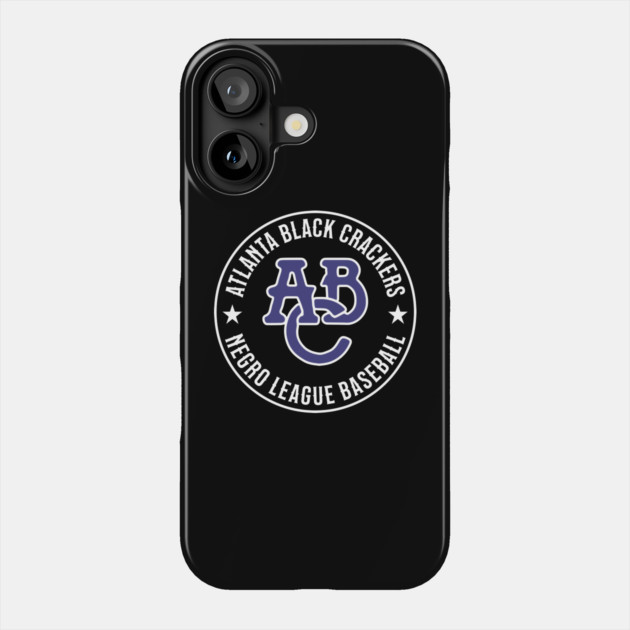 Atlanta Black Crackers Negro League Baseball Phone Case by UrbanLifeApparel