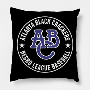 Atlanta Black Crackers Negro League Baseball Pillow