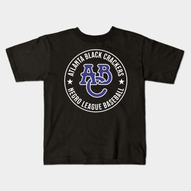 Atlanta Black Crackers Negro League Baseball Kids T-Shirt by UrbanLifeApparel