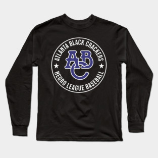 Atlanta Black Crackers Negro League Baseball Long Sleeve T-Shirt