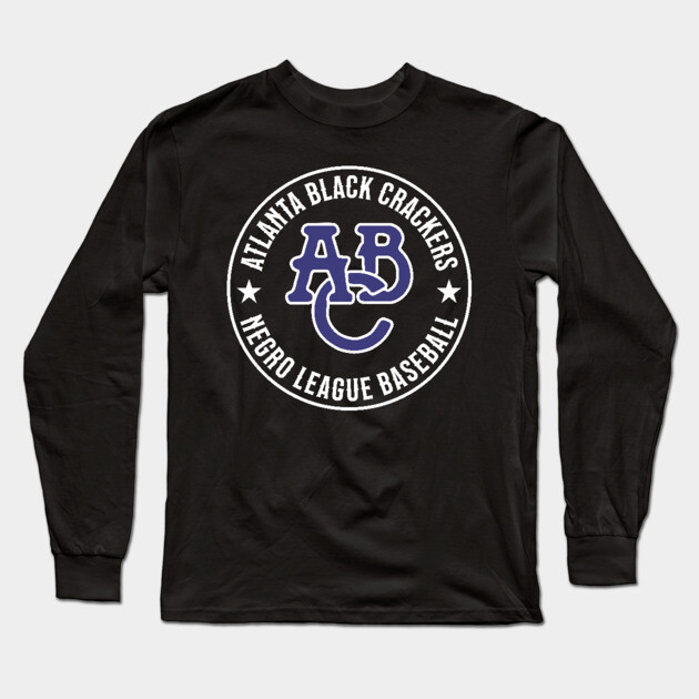 Atlanta Black Crackers Negro League Baseball Long Sleeve T-Shirt by UrbanLifeApparel