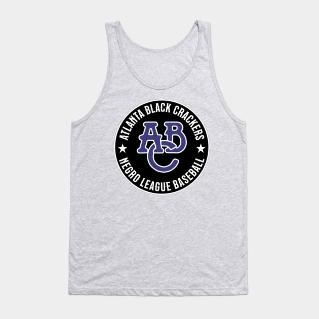 Atlanta Black Crackers Negro League Baseball Tribute Tank Top by UrbanLifeApparel