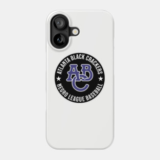 Atlanta Black Crackers Negro League Baseball Tribute Phone Case